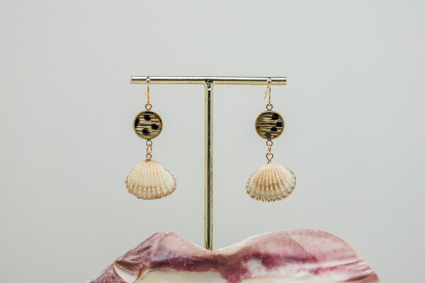 Small Scallop Shell Drops