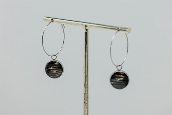 Silver Hoops - Image 2