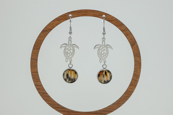 Silver Turtle Dangles