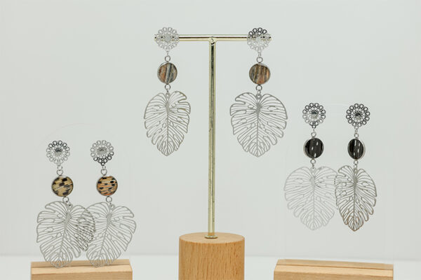 Monstera Leaf Mandala Drops - Image 2