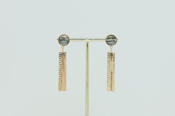 Golden Tassel Earrings